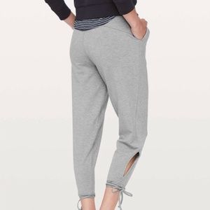 Lulu Spirited Sissone Pant Heathered Core Grey